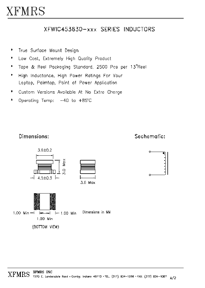 XFWIC453630_4934926.PDF Datasheet