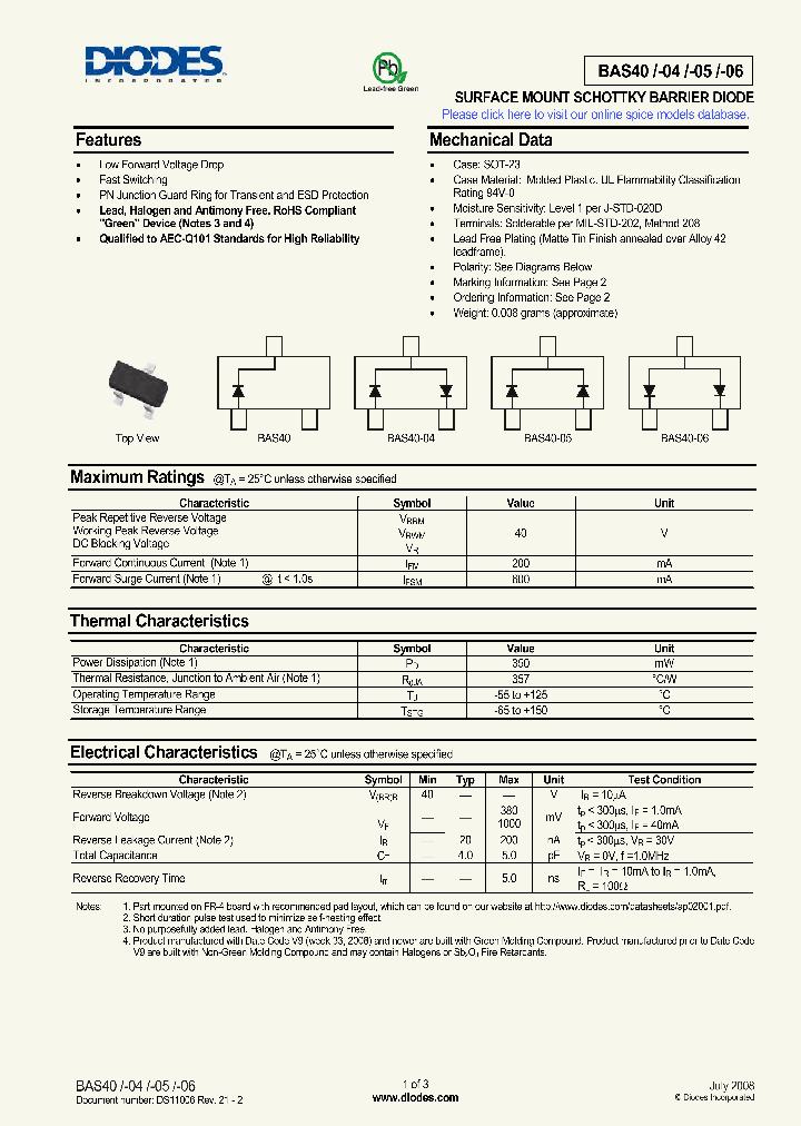 BAS40-06-7-F_4934968.PDF Datasheet