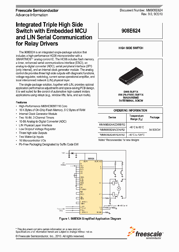 MM908E624ACDWBR2_4935607.PDF Datasheet