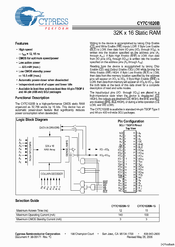 CY7C1020B06_4936146.PDF Datasheet