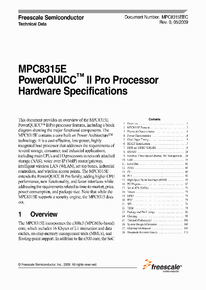 MPC8315E_4937286.PDF Datasheet