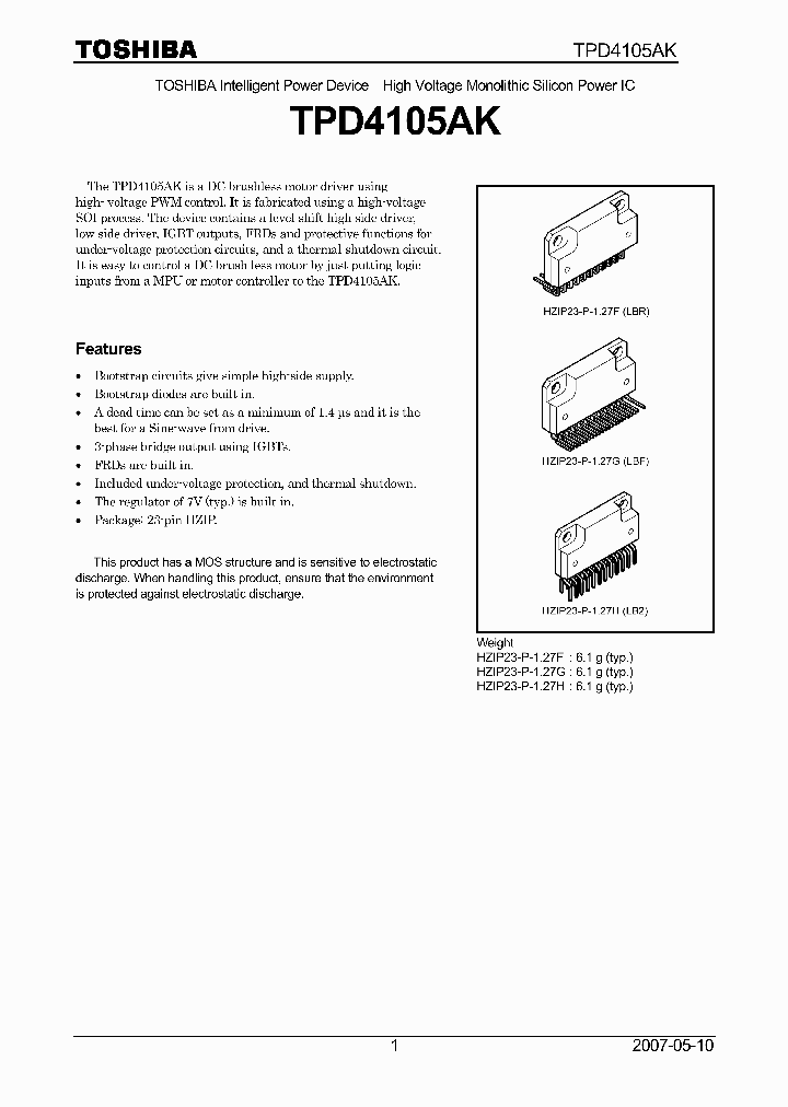 TPD4105AK_4940030.PDF Datasheet