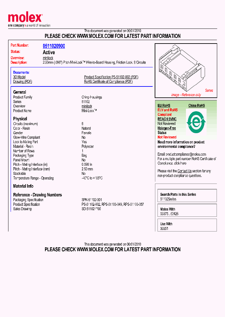 51102-0900_4940505.PDF Datasheet