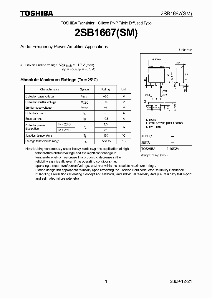 2SB166709_4941687.PDF Datasheet