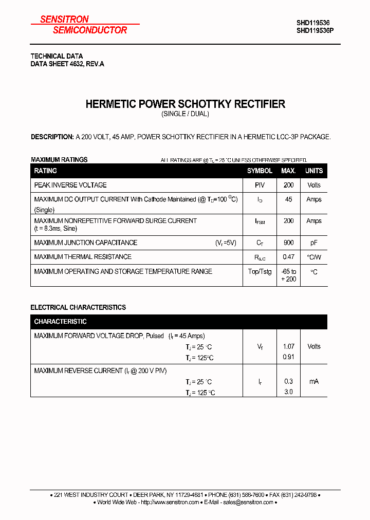 SHD119536P_4945201.PDF Datasheet