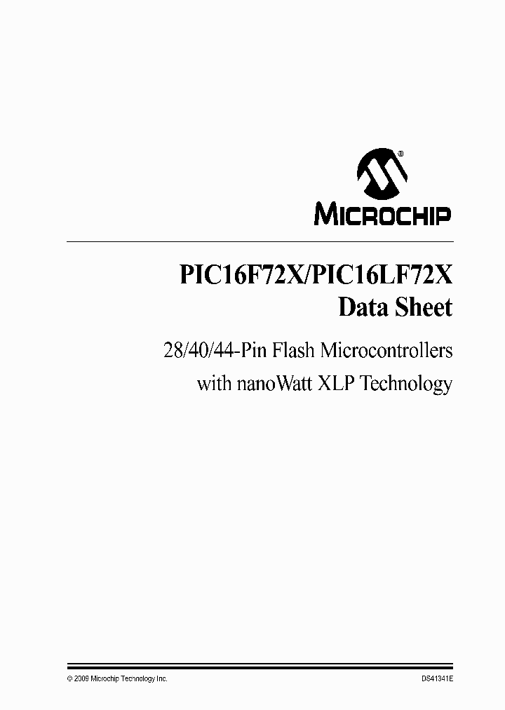 PIC16LF724-IP_4950245.PDF Datasheet