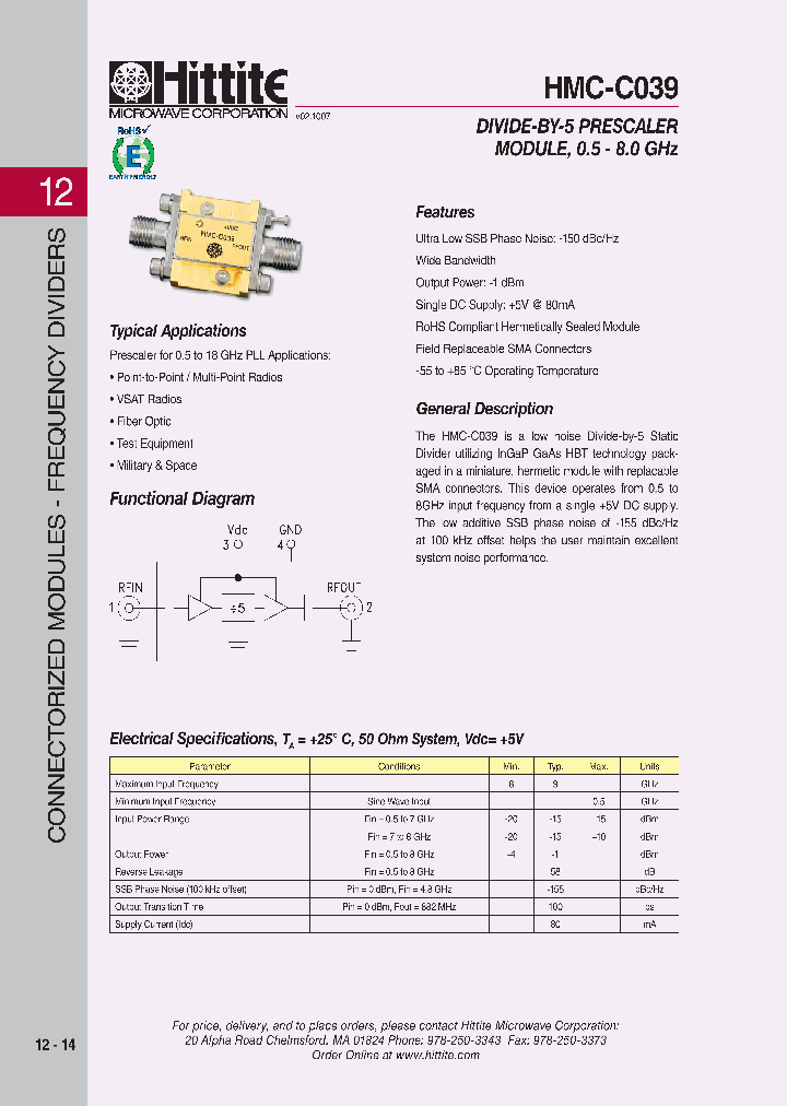 HMC-C03907_4955766.PDF Datasheet