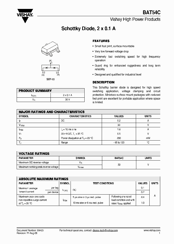 BAT54C_4958312.PDF Datasheet