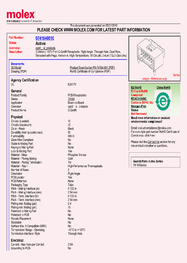 0741640010_4959879.PDF Datasheet