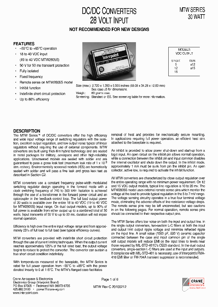 MTW2805S_4964796.PDF Datasheet