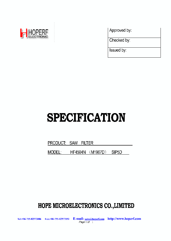 HF4504NSIP5D_4965290.PDF Datasheet