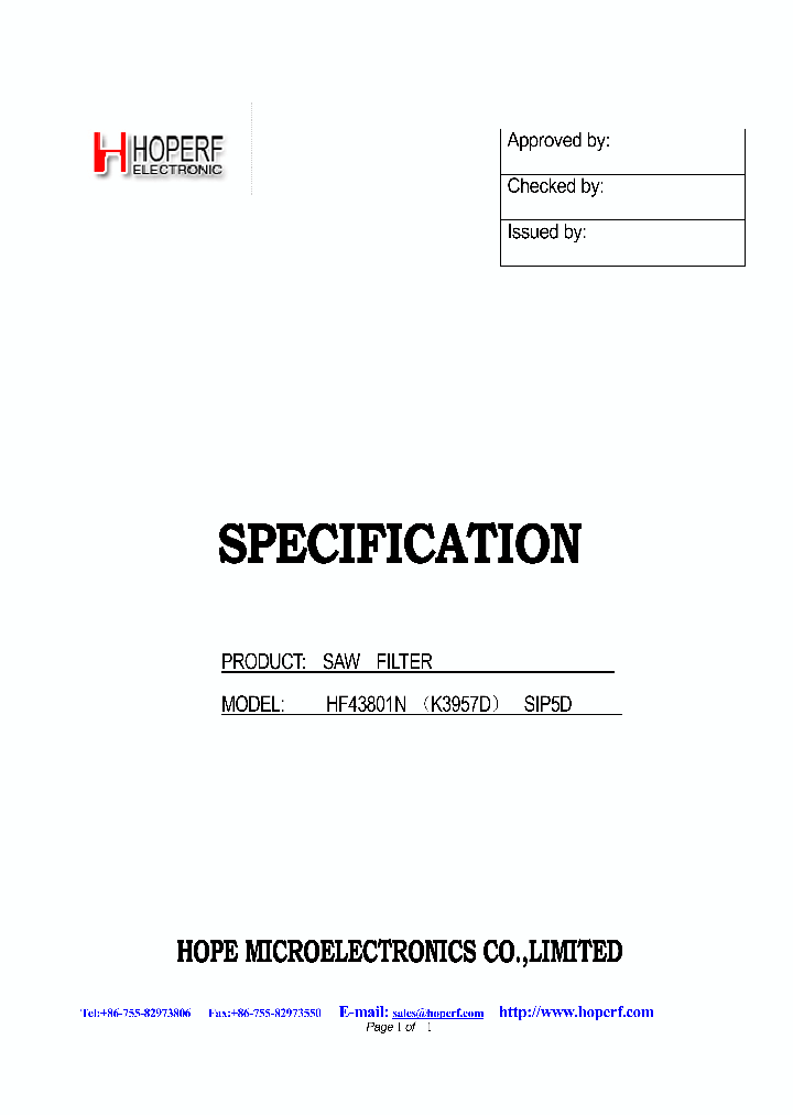 HF43801NSIP5D_4965291.PDF Datasheet