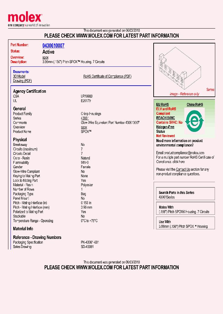 43061-0007_4969048.PDF Datasheet