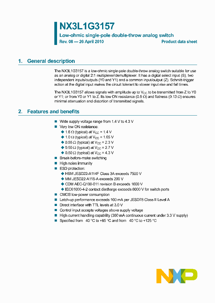 NX3L1G315710_4970083.PDF Datasheet