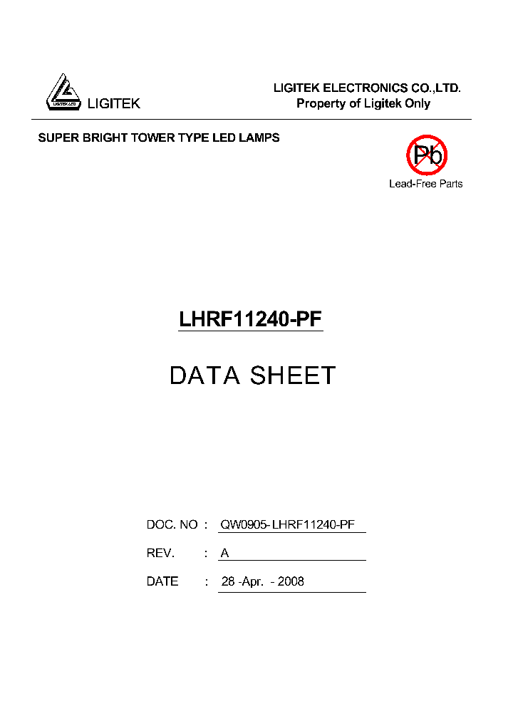 LHRF11240-PF_4972071.PDF Datasheet