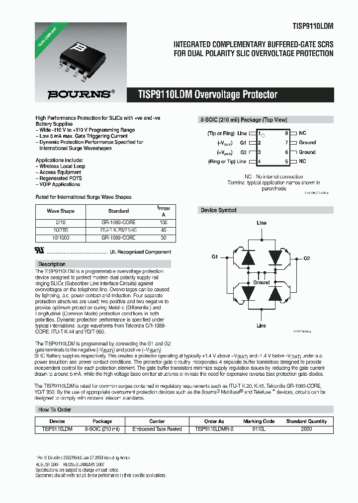 TISP9110LDM_4972724.PDF Datasheet