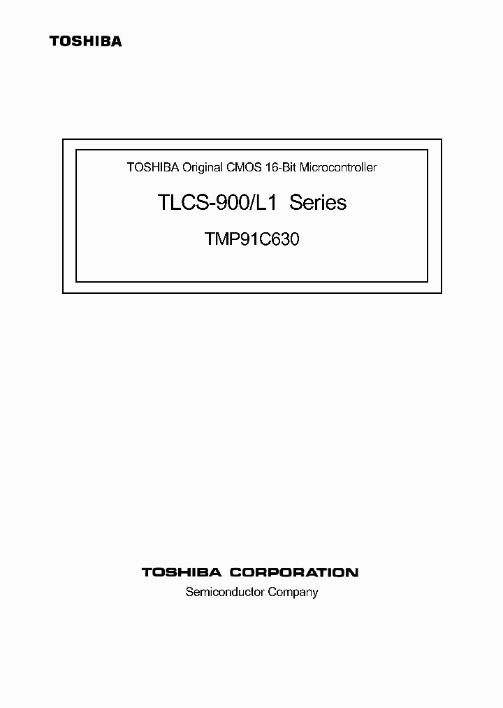 TMP91C630_4977284.PDF Datasheet