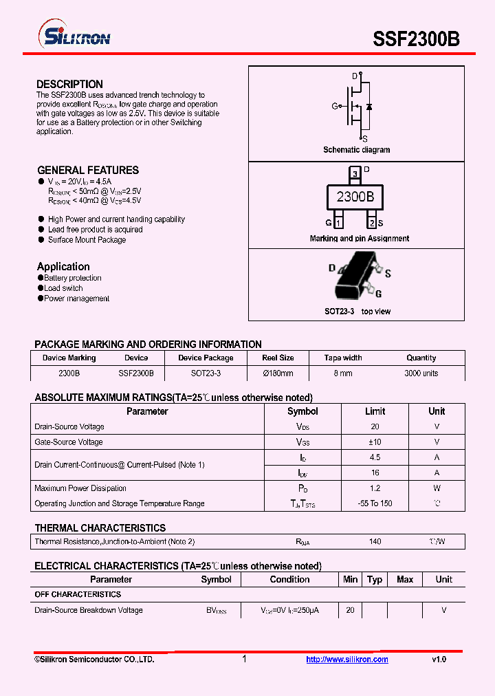 SSF2300B_4989541.PDF Datasheet