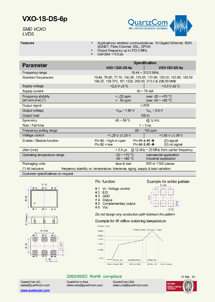 VXO-1S-DS-6P_4990419.PDF Datasheet