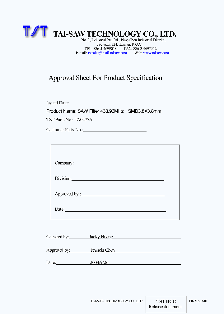 TA0277A_4990610.PDF Datasheet