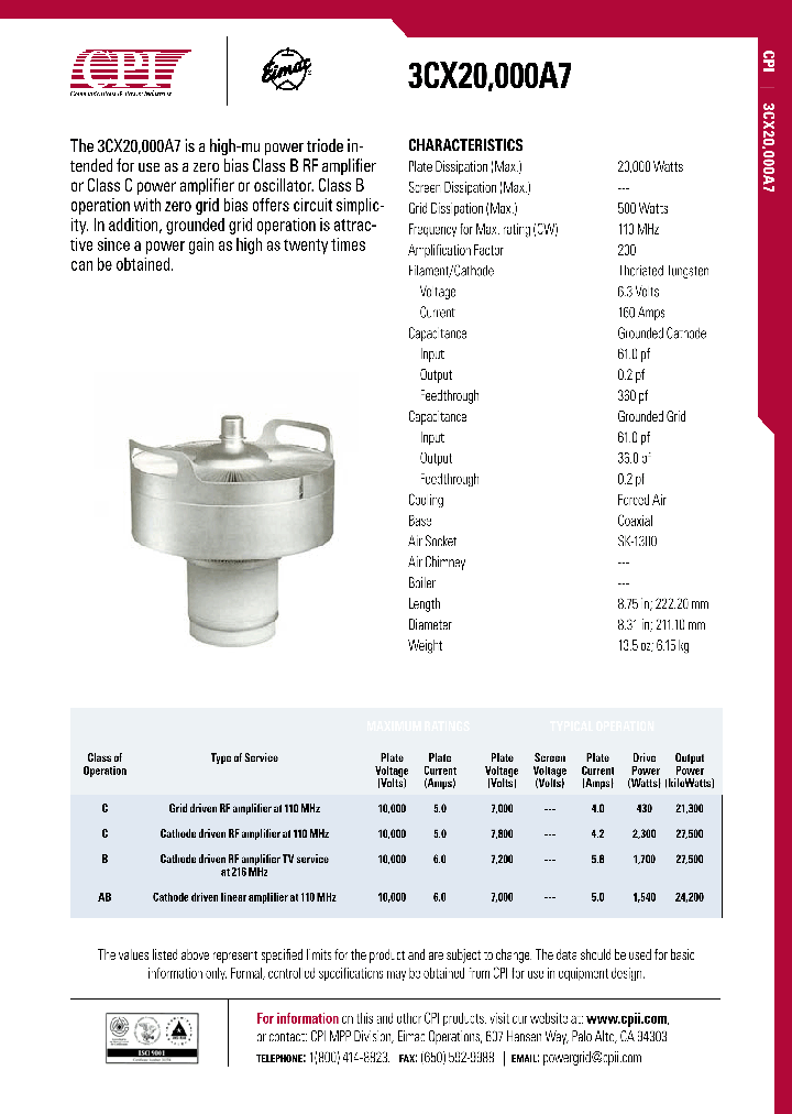 3CX20-000A7_4991203.PDF Datasheet