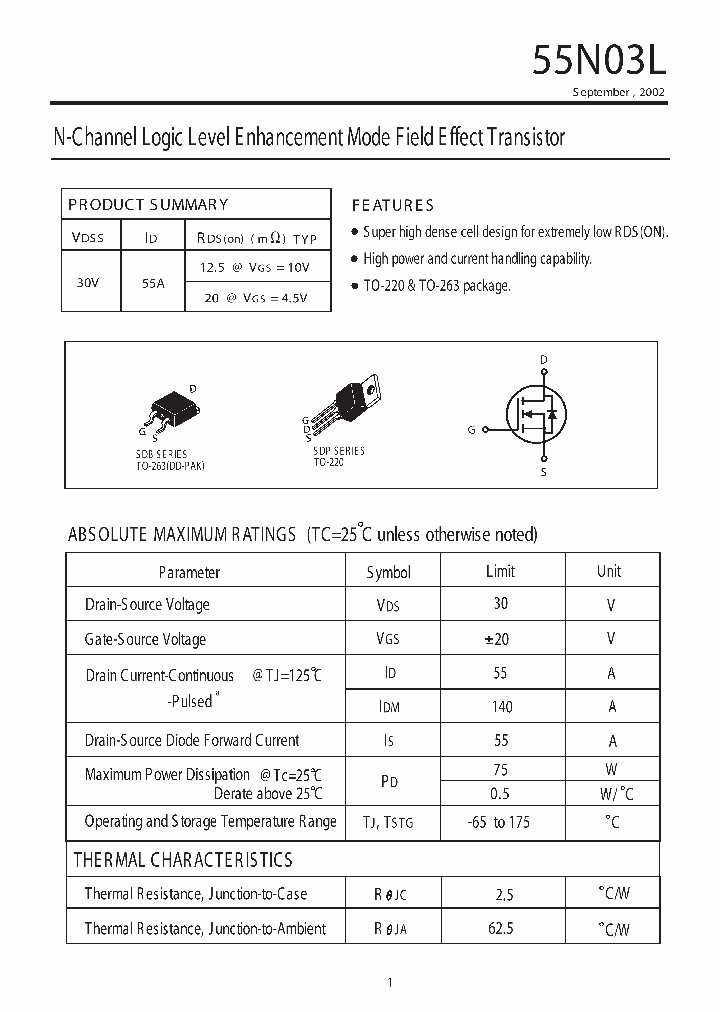 B55N03L_4992996.PDF Datasheet