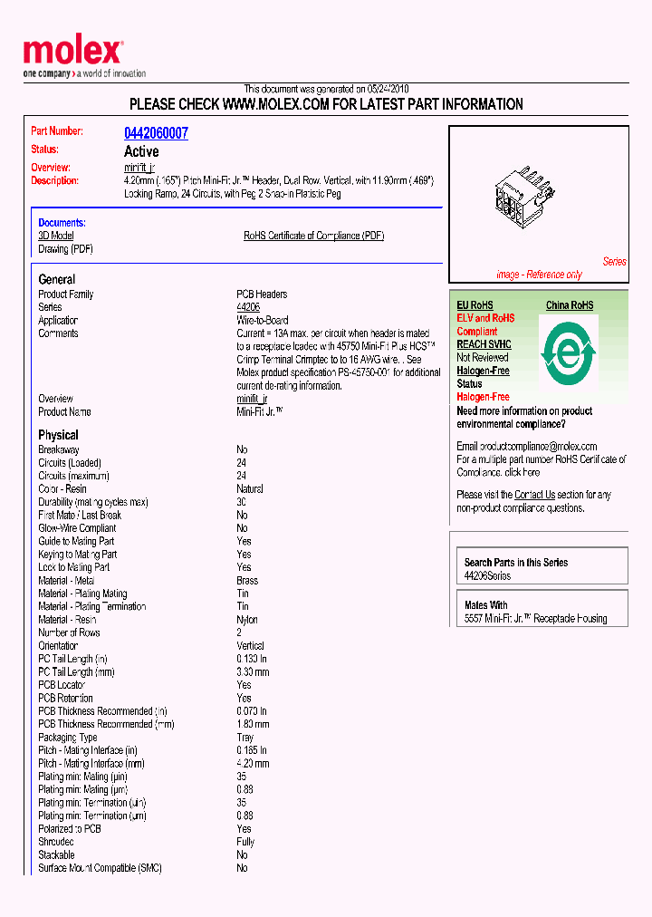 44206-0007_4998000.PDF Datasheet