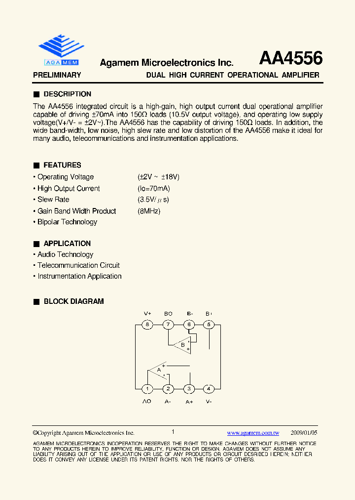 AA4556S_5002498.PDF Datasheet