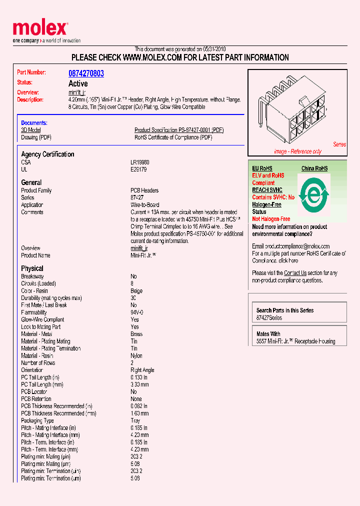 0874270803_5012180.PDF Datasheet
