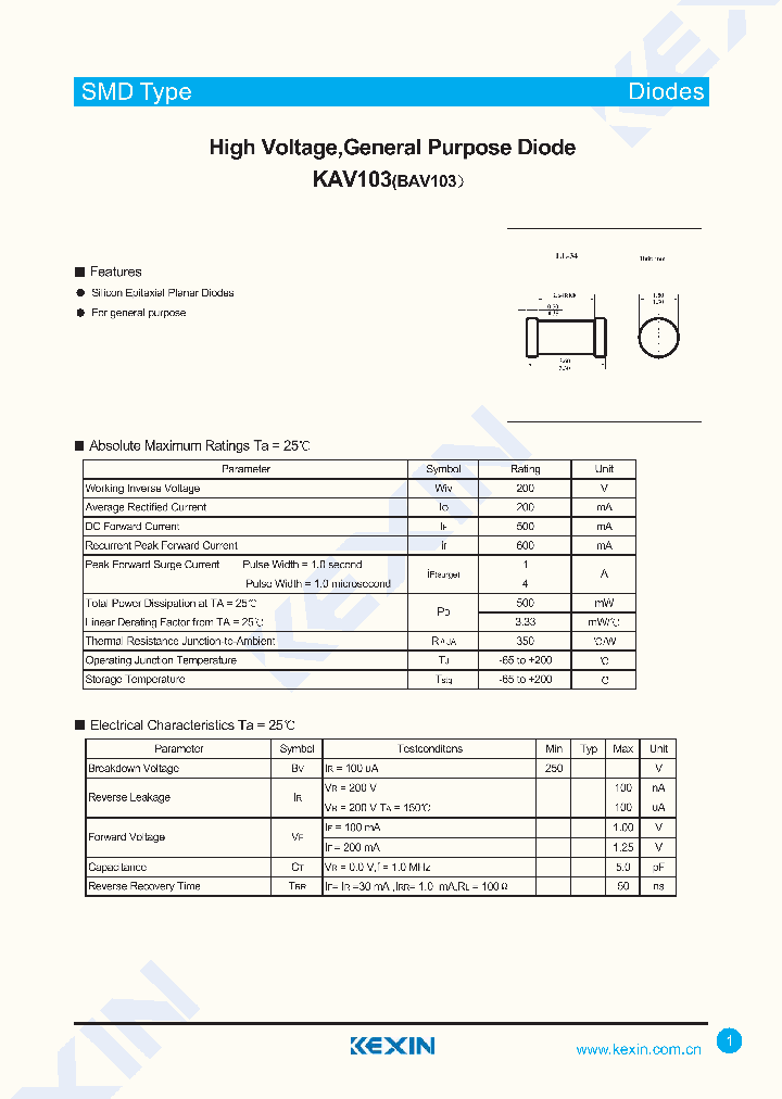 KAV103_5015747.PDF Datasheet