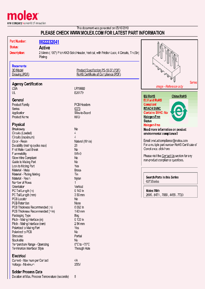 0022232041_5018251.PDF Datasheet