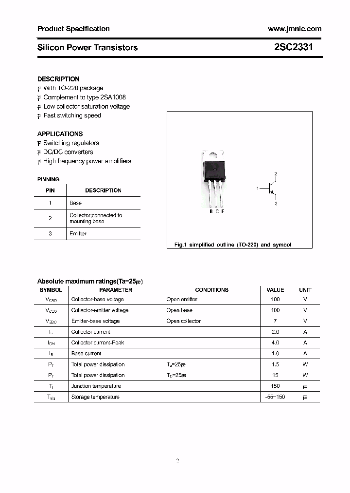 2SC2331_5020168.PDF Datasheet