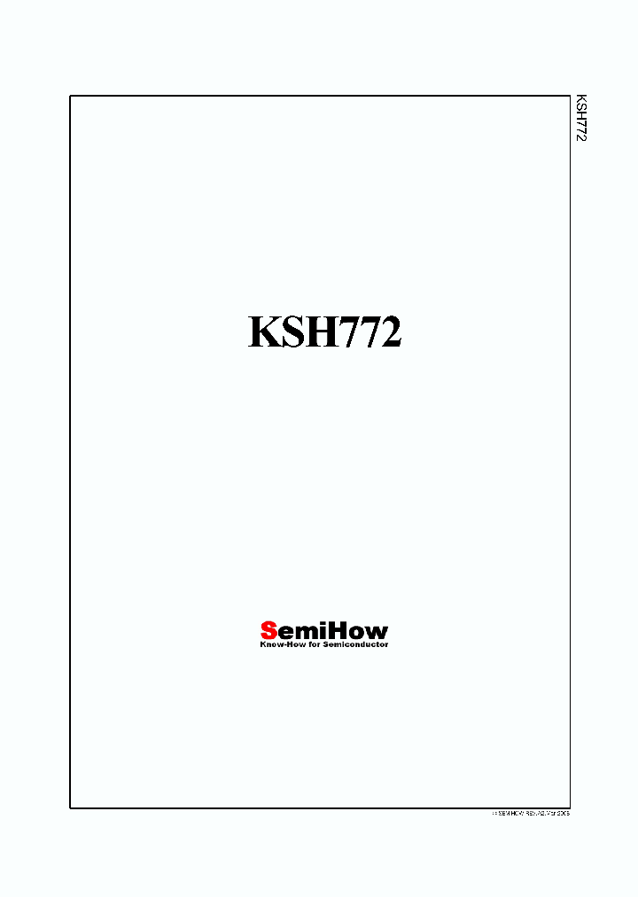 KSH772_5021047.PDF Datasheet