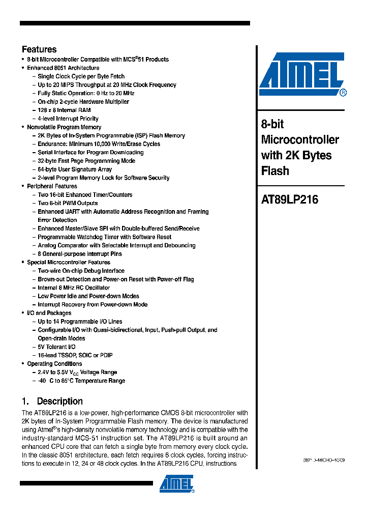 AT89LP21609_5023306.PDF Datasheet