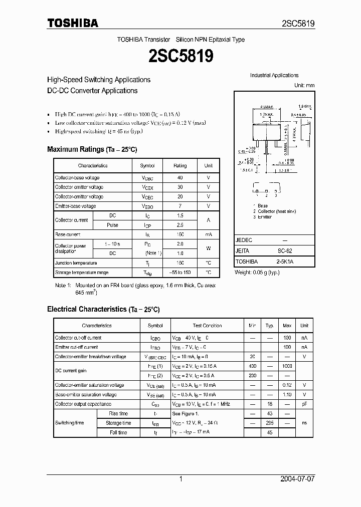 2SC581904_5025679.PDF Datasheet