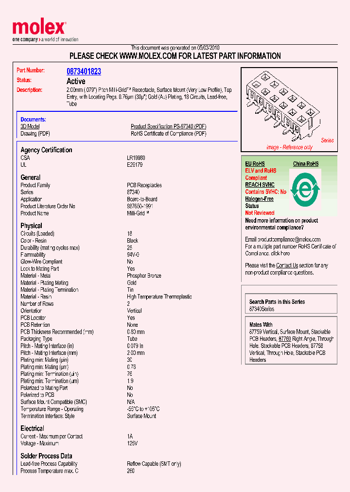 0873401823_5032287.PDF Datasheet