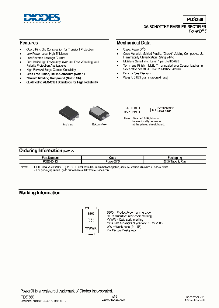 PDS36010_5034589.PDF Datasheet