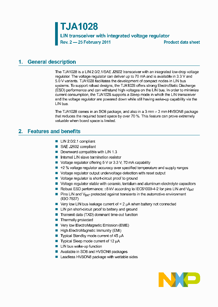 TJA1028_5037777.PDF Datasheet