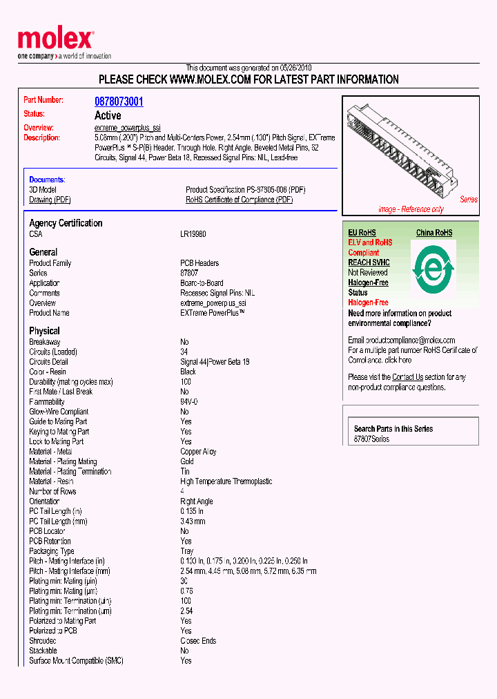 0878073001_5040623.PDF Datasheet