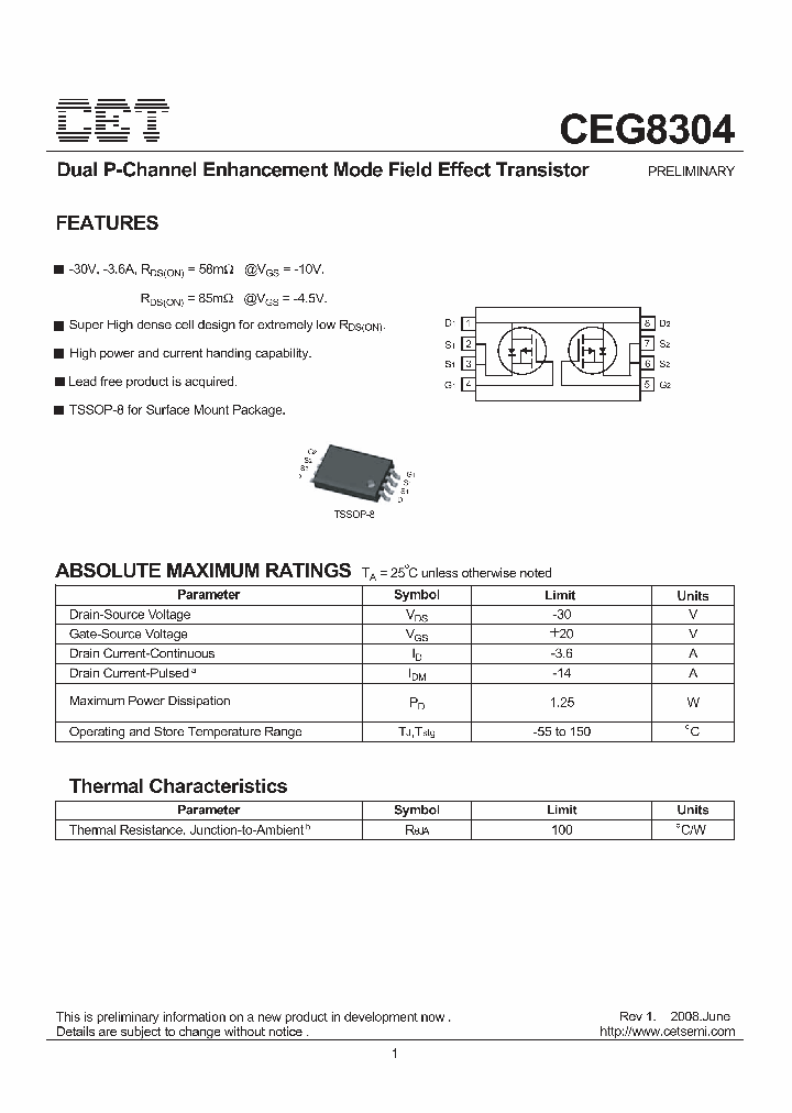 CEG8304_5041122.PDF Datasheet