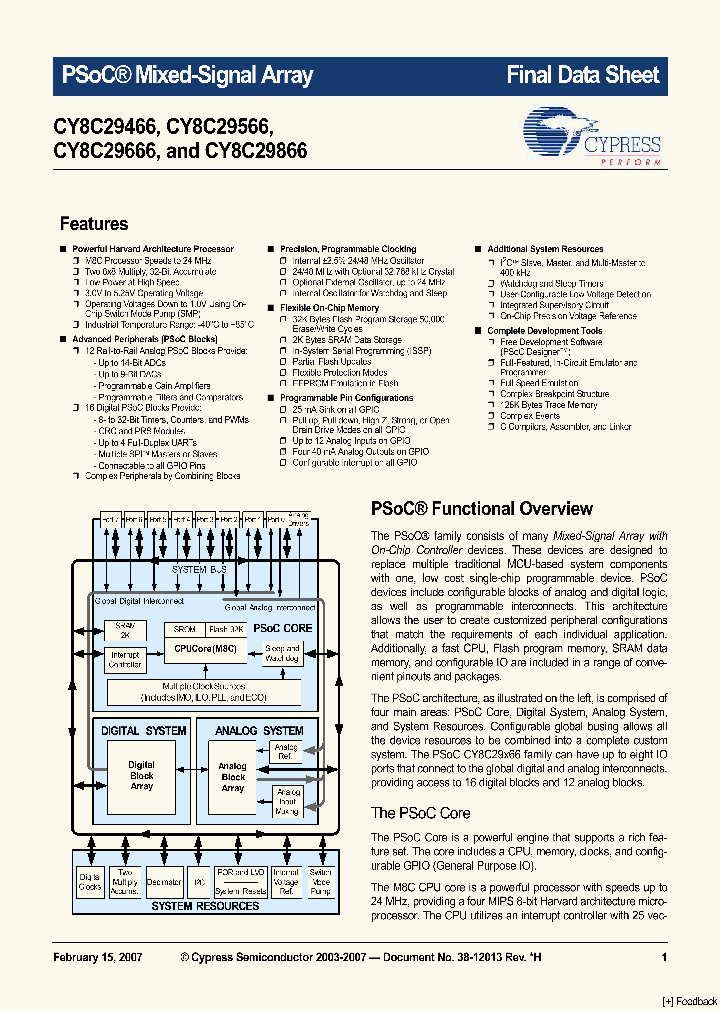 CY8C29666_5043976.PDF Datasheet