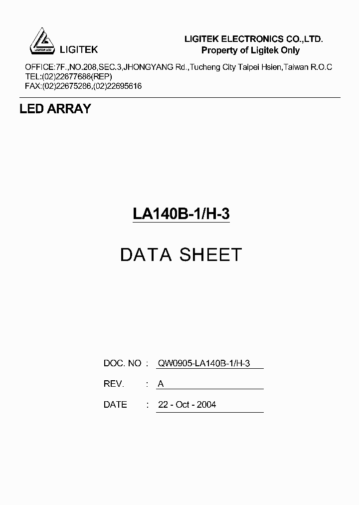 LA140B-1-H-3_5045417.PDF Datasheet