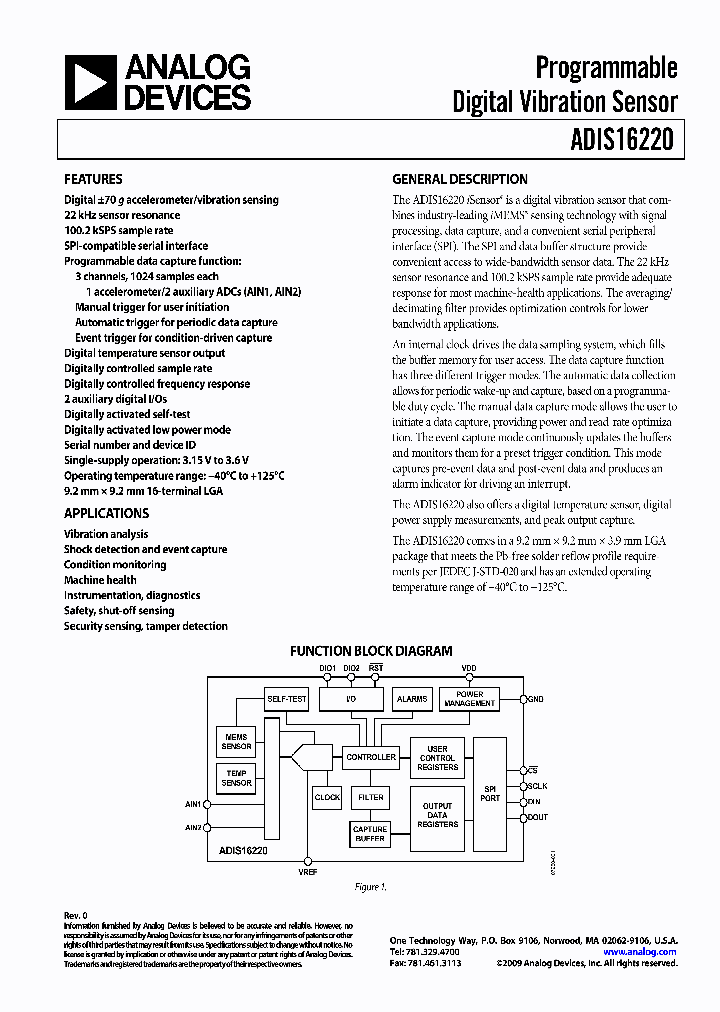 ADIS1622009_5048033.PDF Datasheet