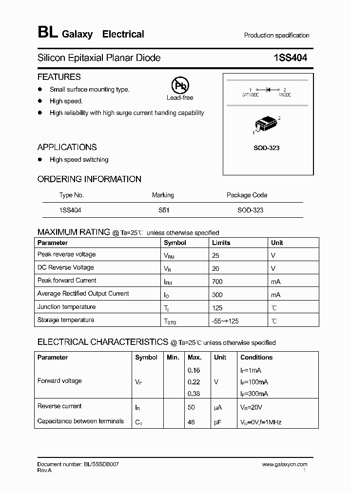 1SS404_5051679.PDF Datasheet