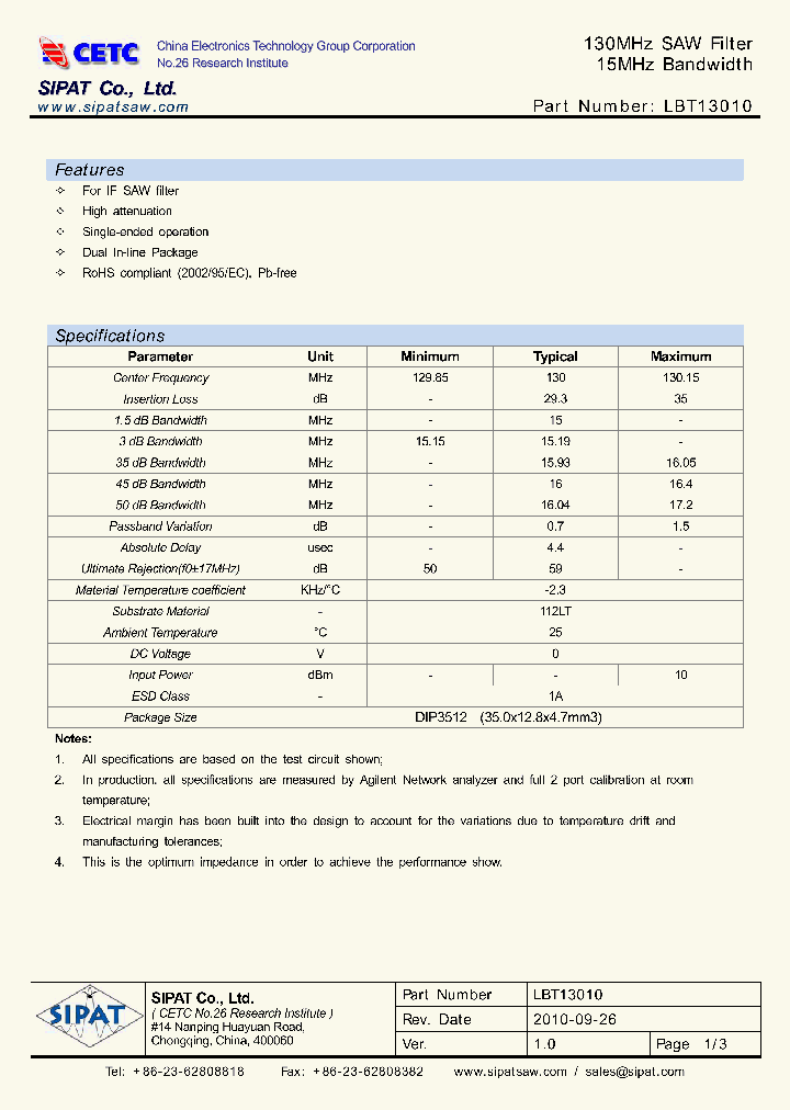 LBT13010_5058762.PDF Datasheet