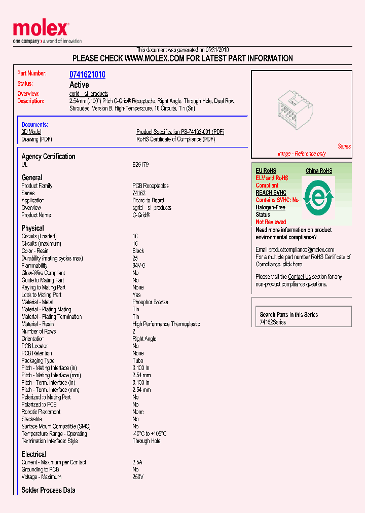0741621010_5061795.PDF Datasheet