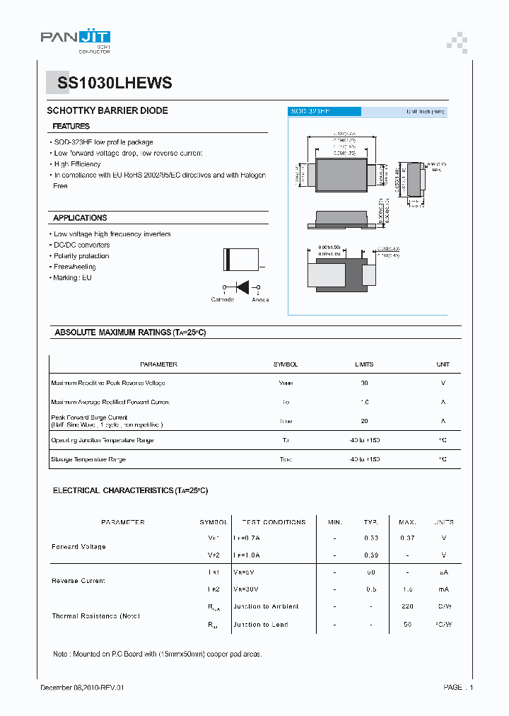 SS1030LHEWS_5063413.PDF Datasheet