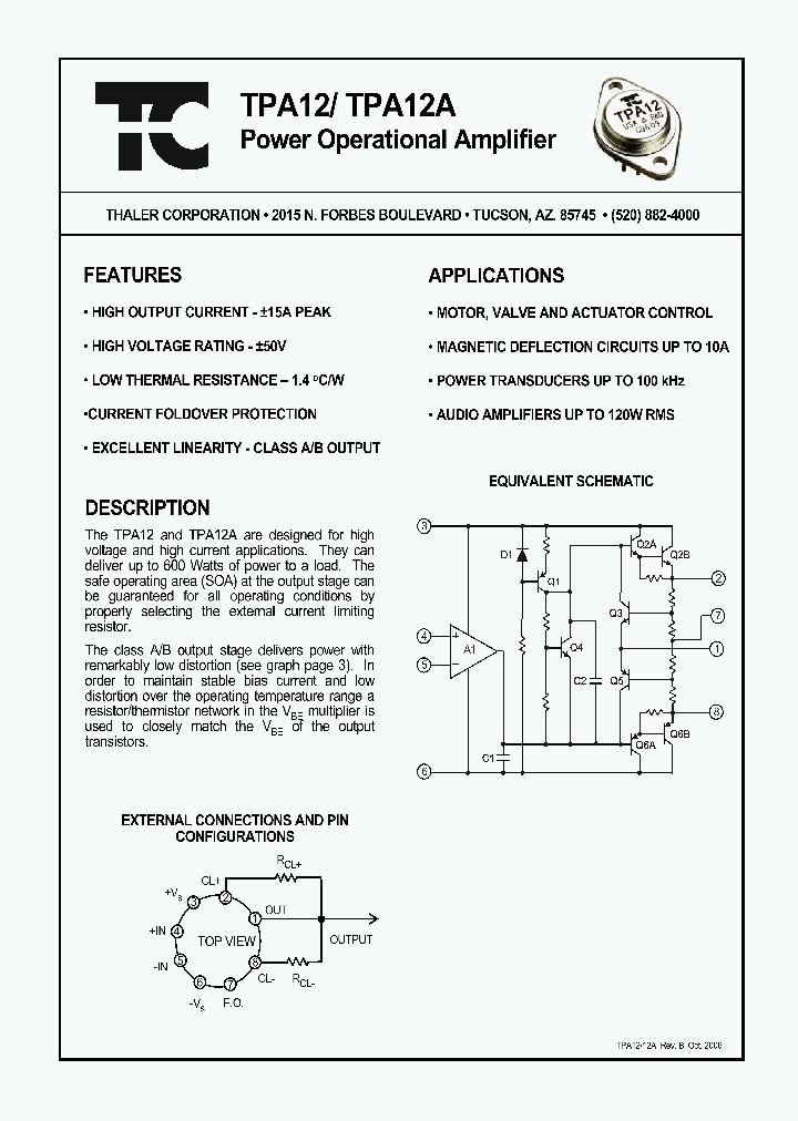 TPA12_5068775.PDF Datasheet