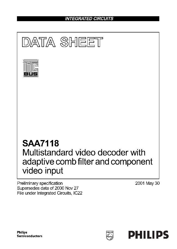 SAA7118_6744.PDF Datasheet