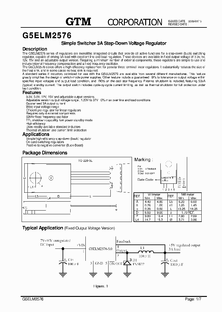 G5ELM2576_11655.PDF Datasheet